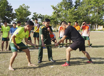 Vui xuân ở Lữ đoàn 77