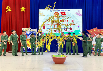 LLVT tỉnh Bình Dương vui xuân an toàn, tiết kiệm