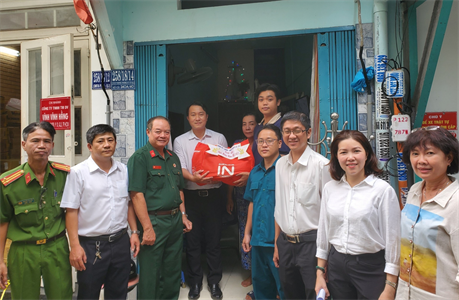 Quận 3 quan tâm chăm lo thanh niên sẵn sàng nhập ngũ năm 2023