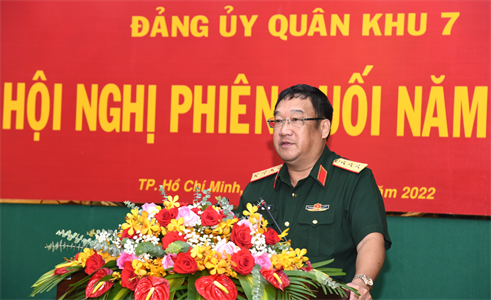 Quân khu 7 hoàn thành toàn diện các mục tiêu, nhiệm vụ năm 2022, nhiều nhiệm vụ hoàn thành xuất sắc