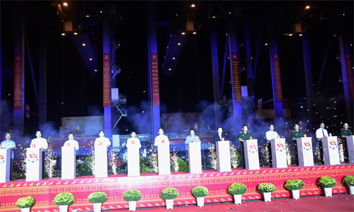 Thủ tướng Phạm Minh Chính dự lễ phát lệnh ra quân sản xuất tại Cảng Tân Cảng – Cát Lái