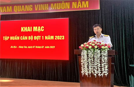 Lữ đoàn 167 tập huấn cán bộ đợt 1 năm 2023