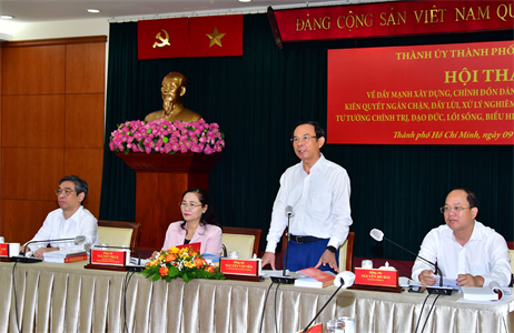Thành ủy TP.HCM tổ chức Hội thảo đẩy mạnh xây dựng chỉnh đốn Đảng và hệ thống chính trị