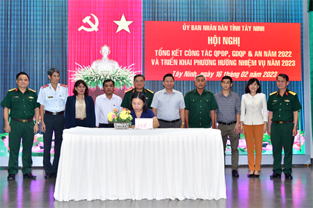 UBND tỉnh Tây Ninh triển khai công tác quốc phòng địa phương năm 2023
