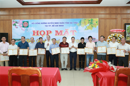 Hội đồng hương huyện Nghi Xuân, tỉnh Hà Tĩnh họp mặt đầu xuân 2023