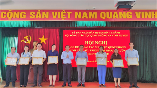 Huyện Bình Chánh triển khai công tác giáo dục quốc phòng và an ninh năm 2023