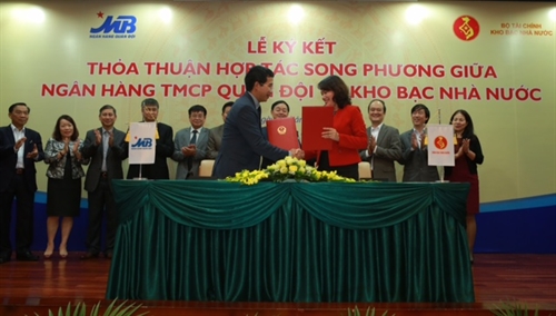 Kho bạc Nhà nước và Ngân hàng TMCP Quân đội hợp tác song phương