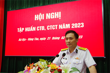 Vùng 2 tập huấn công tác Đảng, công tác chính trị năm 2023