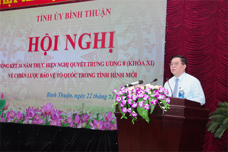 Tỉnh Bình Thuận: Kết hợp chặt chẽ, hài hòa giữa đảm bảo quốc phòng, an ninh với phát triển kinh tế - xã hội