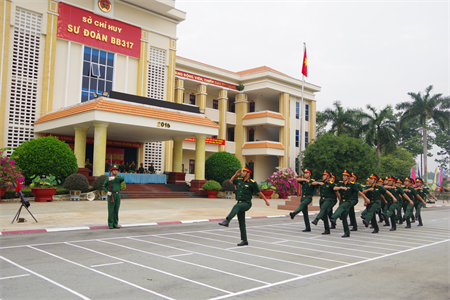 Sư đoàn 317 ra quân huấn luyện năm 2023