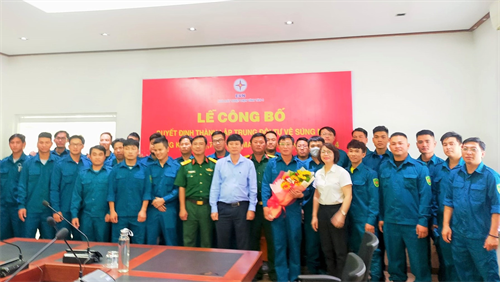 Huyện Tuy Phong thành lập Trung đội tự vệ súng máy phòng không 12,7mm