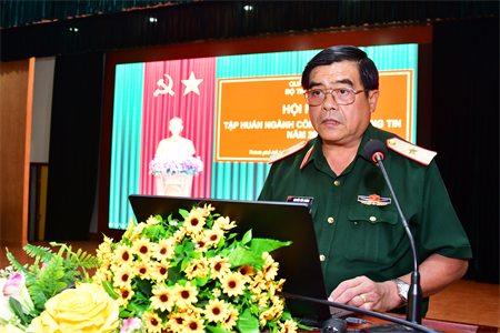 Bộ Tham mưu Quân khu 7 tập huấn ngành Công nghệ thông tin