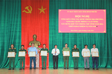 Bình Phước tổng kết nhiệm vụ quân sự quốc phòng