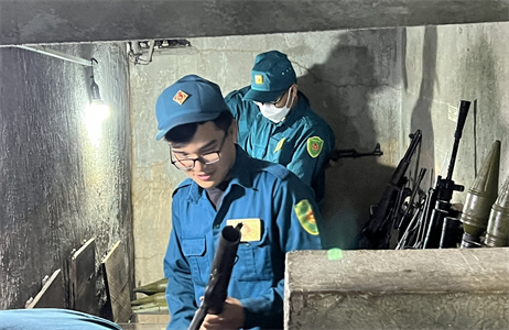 LLVT Phường 14, Quận 3 tham quan di tích lịch sử Biệt động Sài Gòn