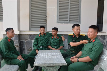 Chiến sĩ mới người dân tộc thiểu số nhanh chóng trưởng thành trong môi trường Quân đội