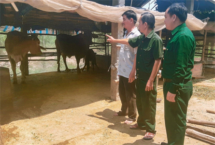 Ông Lê Hồng Dự - Chi hội trưởng cựu chiến binh tiêu biểu