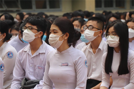 Ban CHQS thị xã Bến Cát, tỉnh Bình Dương tuyên truyền tuyển sinh quân sự năm 2023