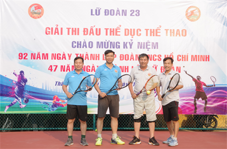 Giải thể thao chào mừng 47 năm thành lập Lữ đoàn 23