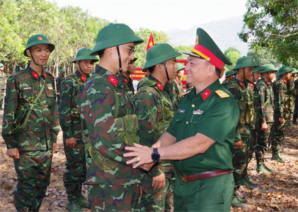 Tỉnh Đồng Nai tiếp sức mùa huấn luyện năm 2023