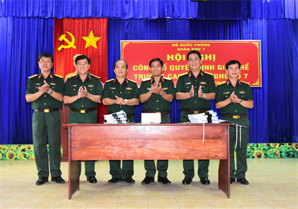 Công bố Quyết định giải thể Trường Cao đẳng Nghề số 7