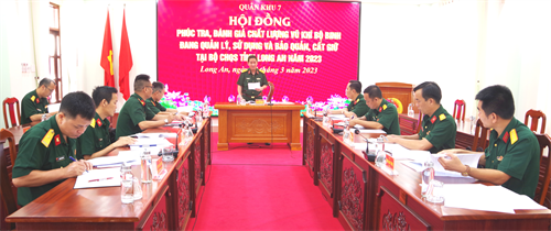 Bộ CHQS tỉnh Long An thực hiện tốt bảo quản, bảo dưỡng, sửa chữa vũ khí trang bị kỹ thuật