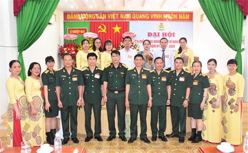 Đại hội đại biểu Công đoàn cơ sở Xí nghiệp May Cục Hậu cần Quân khu 7