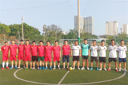 Lữ đoàn 167 giao hữu bóng đá với Phân viện Học viện Quân y khu vực phía Nam