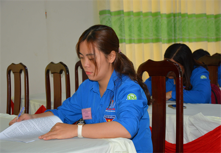 Ban CHQS thành phố Tây Ninh: Hội thi cán bộ giảng dạy chính trị giỏi năm 2023