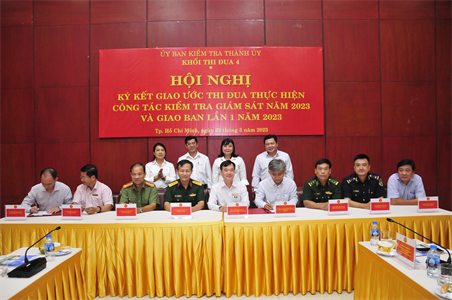 Khối thi đua 4, Ủy ban Kiểm tra Thành ủy TPHCM nâng cao chất lượng công tác kiểm tra, giám sát