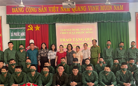 Hiệu quả mô hình “Câu lạc bộ người mẹ, người dì chiến sĩ” tại  huyện Gò Dầu, tỉnh Tây Ninh