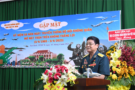 ​Họp mặt Hội CCB Không quân khu vực TP.Hồ Chí Minh