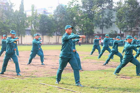 Quận Gò Vấp khai mạc Hội thao Quốc phòng năm 2023