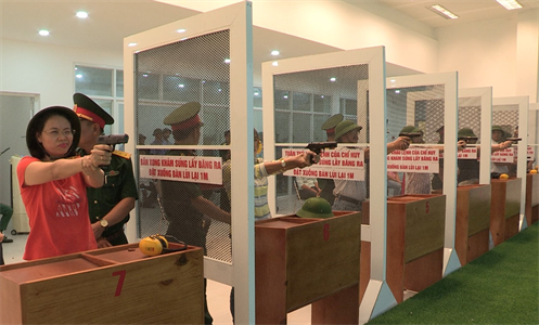 Thị xã Bến Cát thực hiện tốt công tác bồi dưỡng, phổ biến giáo dục quốc phòng - an ninh