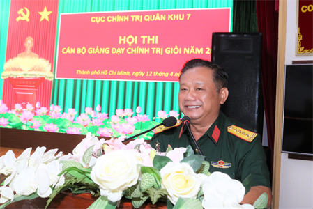 Cục Chính trị khai mạc Hội thi Cán bộ giảng dạy chính trị giỏi năm 2023