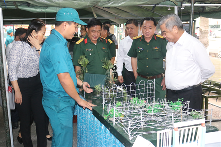 LLVT thành phố Tân Uyên quyết tâm giữ vững lá cờ đầu trong Phong trào Thi đua Quyết thắng