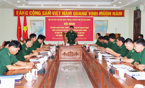 Nâng cao nhận thức về chấp hành kỷ luật, pháp luật trong Bộ đội Biên phòng TPHCM