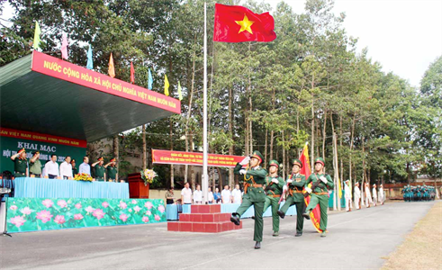 Huyện Củ Chi khai mạc hội thao quốc phòng năm 2023