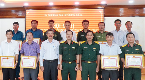 Huyện Phú Riềng, tỉnh Bình Phước tổng kết công tác quân sự, quốc phòng năm 2022