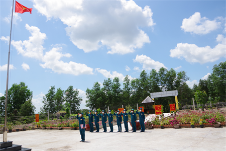 Sẵn sàng tham gia Hội thi Chốt chiến đấu dân quân thường trực biên giới đất liền