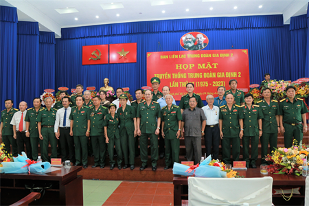 Ban Liên lạc Trung đoàn Gia Định 2 họp mặt truyền thống lần thứ 17