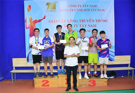 Công ty Tây Nam tổ chức giải cầu lông truyền thống lần thứ 6 năm 2023
