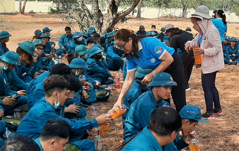 LLVT thành phố Phan Thiết tiếp sức mùa huấn luyện