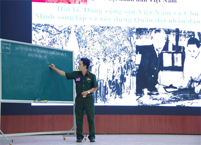 Sư đoàn 302 bế mạc Hội thi cán bộ giảng dạy chính trị giỏi