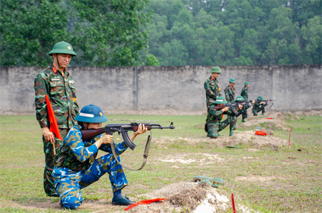 “3 tiếng nổ” trong huấn luyện chiến sĩ mới