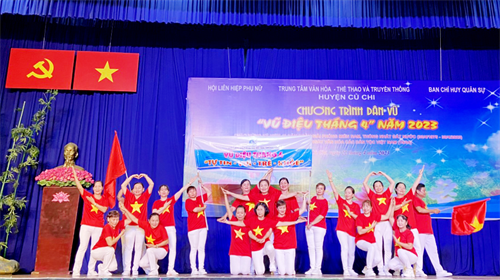 Huyện Củ Chi tổ chức chương trình dân vũ chủ đề “Vũ điệu tháng 4” năm 2023