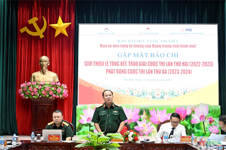 Hơn 640 tác phẩm dự thi Cuộc thi viết “Bảo vệ nền tảng tư tưởng của Đảng trong tình hình mới” lần thứ hai