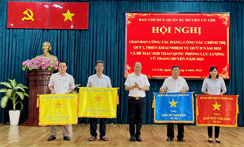 Huyện Củ Chi bế mạc Hội thao quốc phòng năm 2023