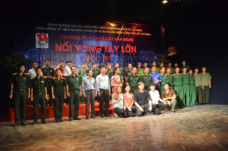 Giao lưu văn nghệ “ Nối vòng tay lớn” chào mừng 86 năm ngày thành lập Đoàn thanh niên cộng sản Hồ Chí Minh