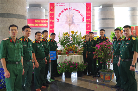 Lữ đoàn 77 đạt giải Nhì Hội thi gói - nấu bánh chưng lần V năm 2023