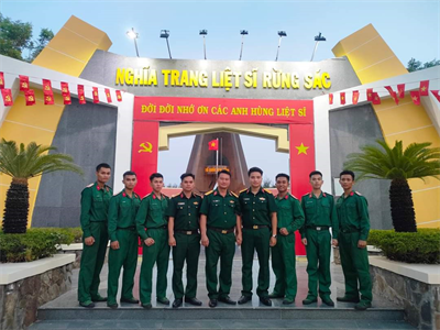 Tuổi trẻ Trung đoàn 88 tham gia Hội trại “Tuổi trẻ giữ biển”